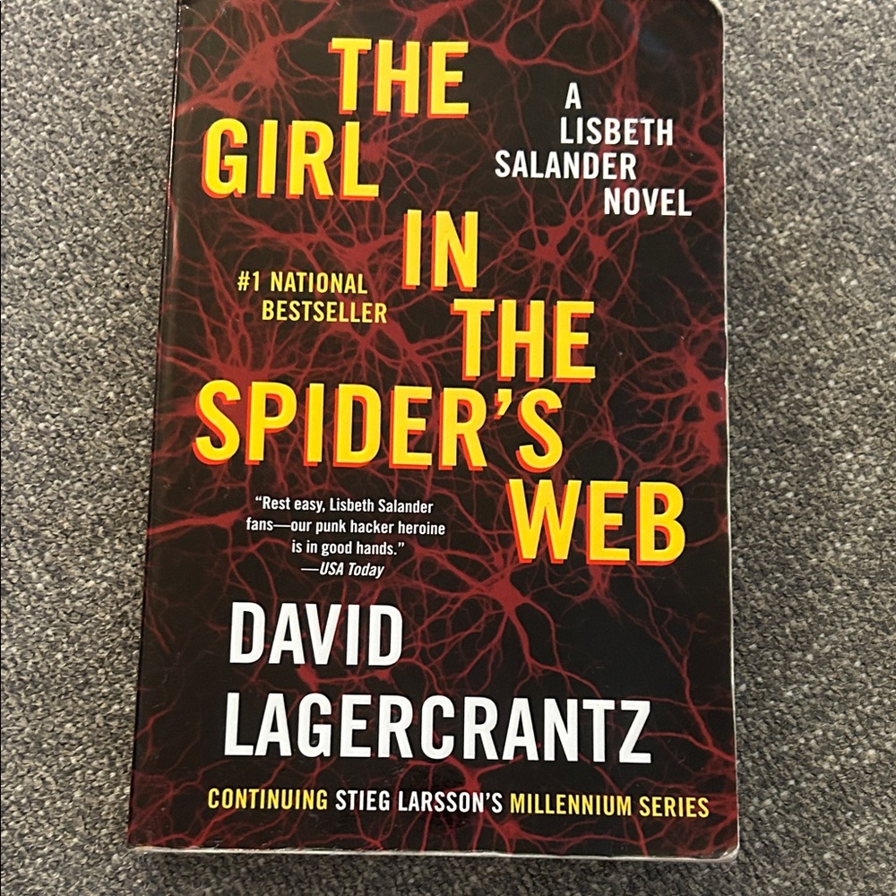 The Girl in the Spider's Web Book